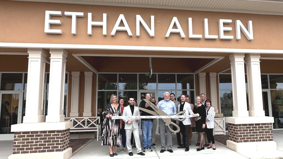 Ethan Allen Ribbon Cutting