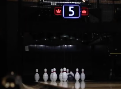 Woodrows Duckpin Bowling Downtown Middleton Action Shot
